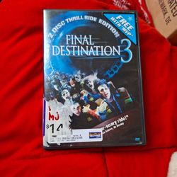 Final Destination 3 Dvd 2 Disc Thrill Ride Edition