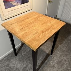 Wooden Bistro Table 30*30 Inch Top 
