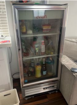 Beverage Refrigerator-good for office, rec-room, studio, or garage.