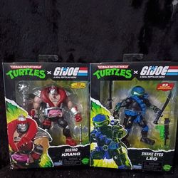 TMNT x G.I. Joe 2 Set Figures