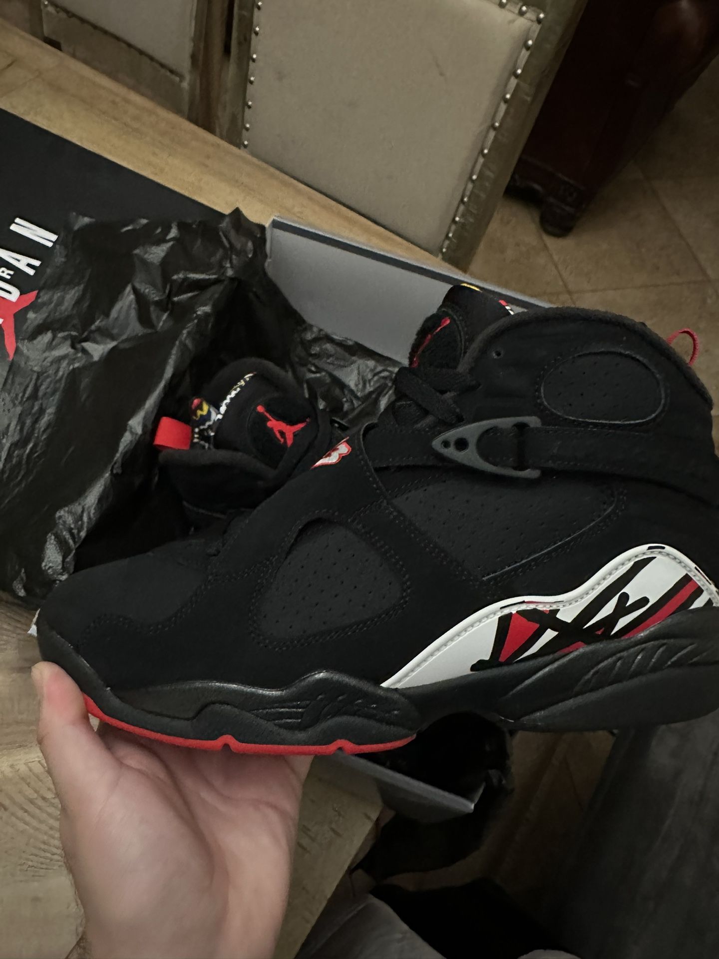 Jordan 8 Playoffs (2023) Sz 9.5