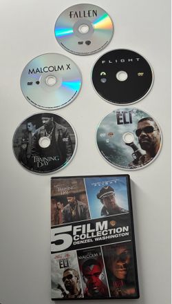 Denzel Washington 5 Film DVD Collection