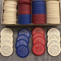 Vintage Menominee Marinette Brewing Co. Poker Chips 