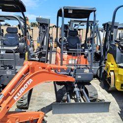Mini Excavator Kubota U17 2018