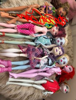 G1 Monster high lot sell/trade NOT FREE