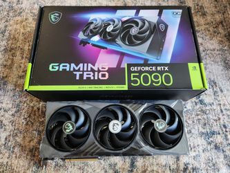 RTX 5090 (FOR PARTS) MSI Gaming Trio GPU (NO CORE, NO VRAM) - PCB & Cooler/Shroud
