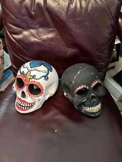 Hand painted Skulls 