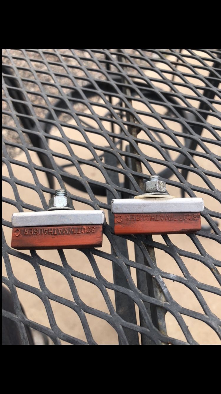 Old School Brake Pads Vintage 
