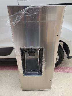 DA82-02147A SAMSUNG REFRIGERATOR LEFT DOOR ASSEMBLY (stainless Steel)
