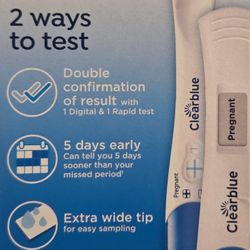 Pregnancy Test 2x (EXPIRES 1/31)