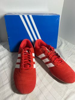 Adidas Taekwondo Lace W Red White Gum Shoes JS1460 Women’s Size 9.5 New Box