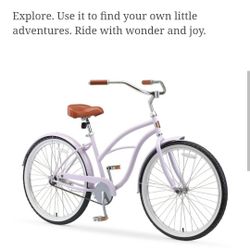 AO Women's Bicycle Co. Amelia Single Speed Beach Cruiser