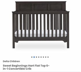 Crib with mattress