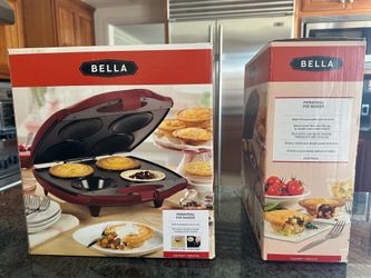 new! Bella “4 at once” Personal Pie Maker