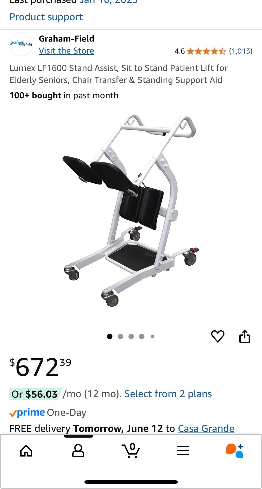 Lumex LF1600 Stand Assist