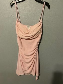 Pink sparkly dress
