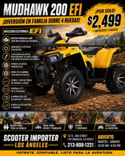 🏕️DENAGO MUDHAWK 200 EFI ATV - ¡DIVERSIÓN EN FAMILIA SOBRE 4 RUEDAS! 🔥