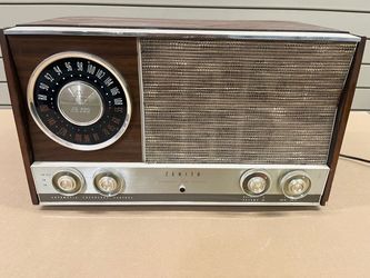 Vintage 1960s Zenith MJ1035 Stereo AM/FM Tube Radio - Model MN1025 / Chassis 12J01