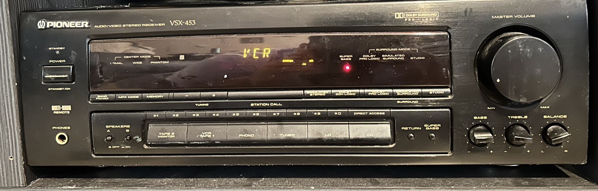 Pioneer VSX-453 Stereo Receiver