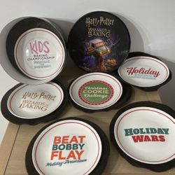 Harry Potter Wizards of Baking Dessert Plates Food Network