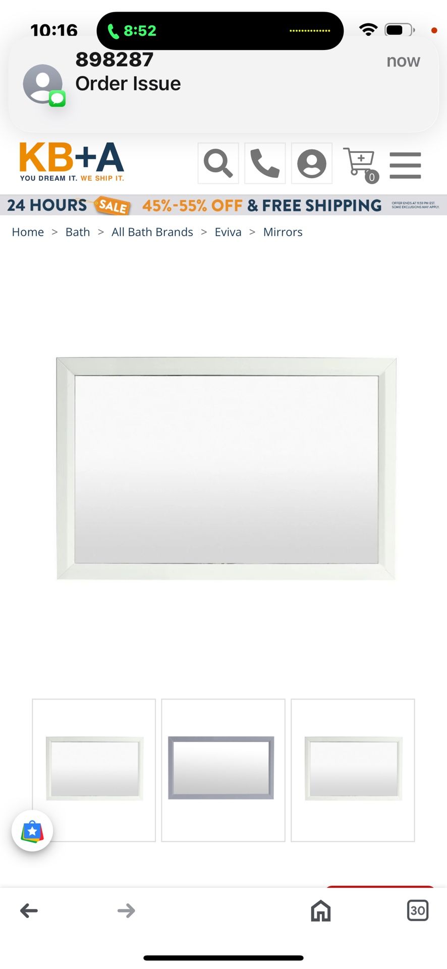 Extra Large Wall Mirror