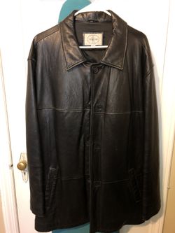 Leather jacket for men XXL
