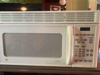 Large White Over Stove Microwave New
