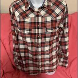 Plaid Button Up Shirt