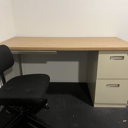 Desk And Chair 
