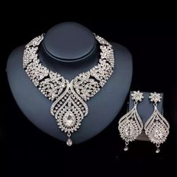 Silver Bridal set