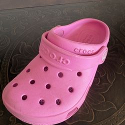 Pink Crocs Childs Sz.10