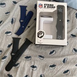 Apple Watch Bands And Charger Holder 