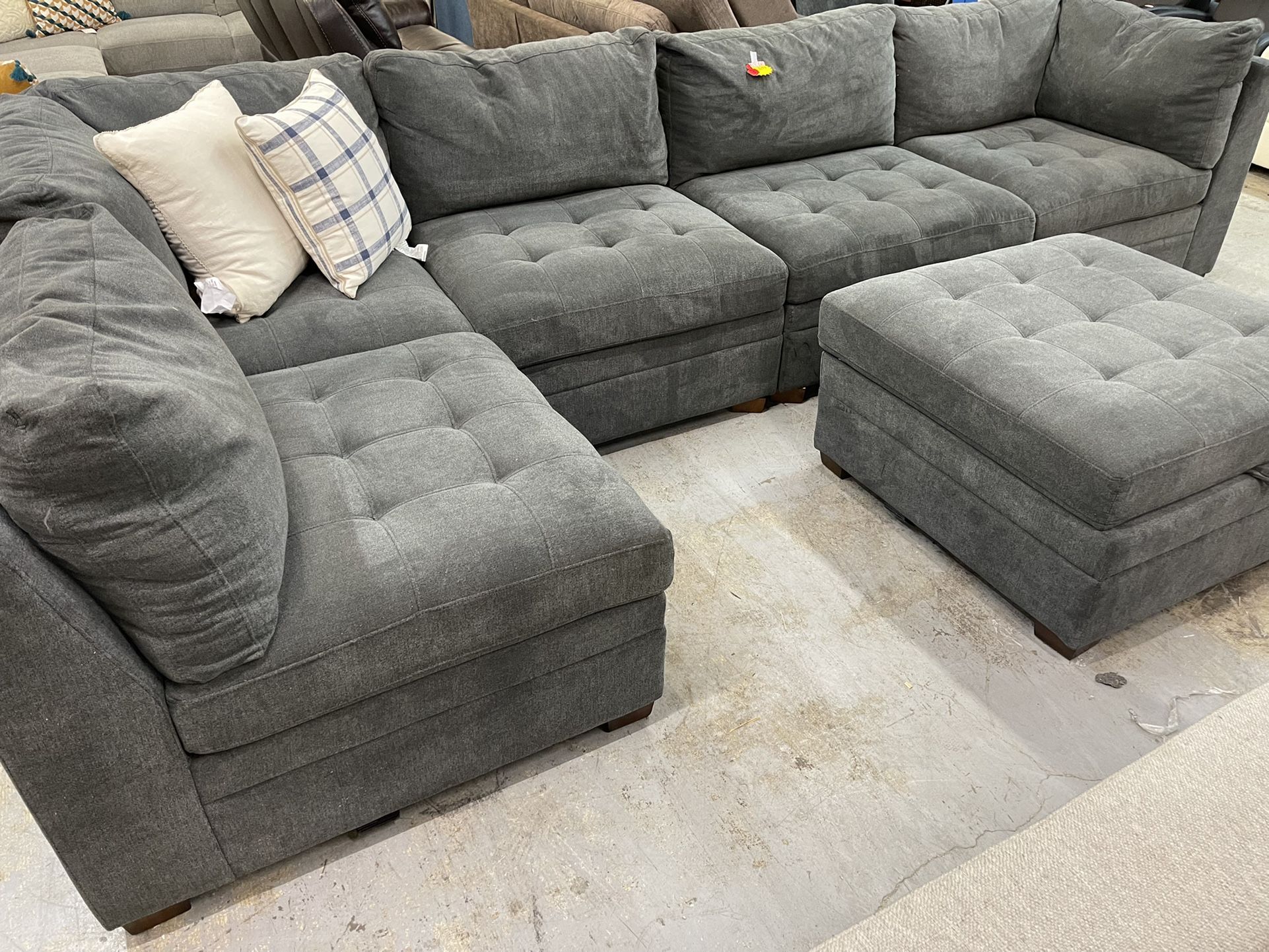Dark Grey Sectional Modular