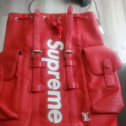 Louis Vuitton x Supreme Epi Leather Backpack