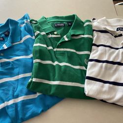 MEN’S CHAP GOLF SHIRTS XXL