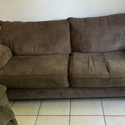 Couch Brown Clean $60