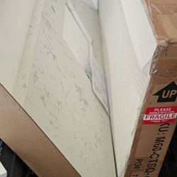  White Bathroom Countertop for SALE / SINGLE / Home 