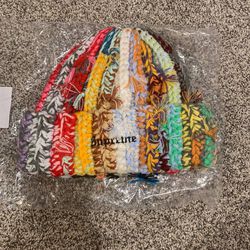 Multicolored Supreme Hand Tied Beanie ** AUTHENTIC**