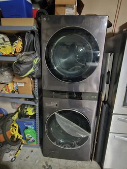 LG  ThinQ washer and dryer