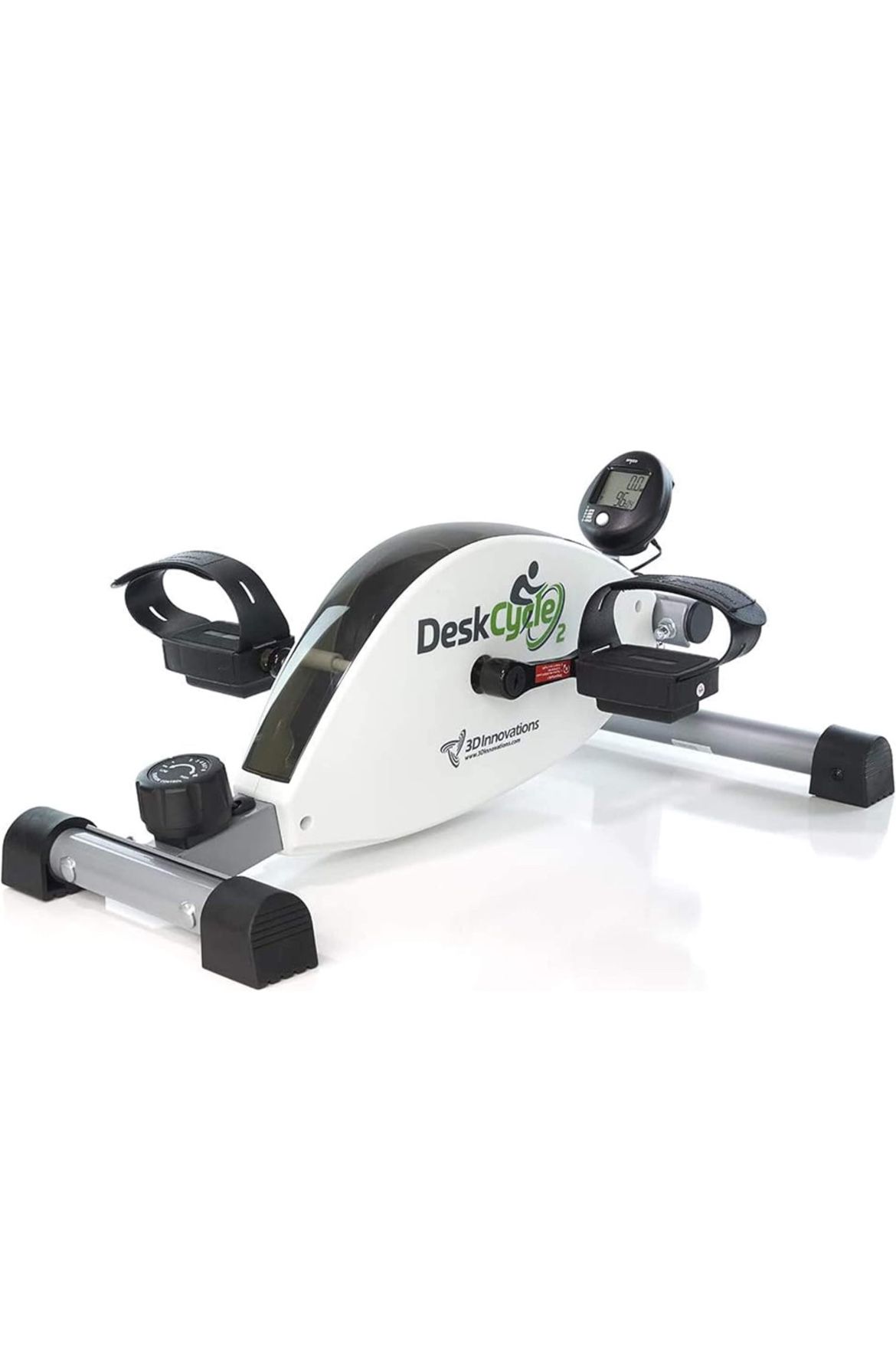 DeskCycle Under Desk Bike Pedal Exerciser - Stationary Bikes for Home & Office - Standard and Adjustable Height Versions