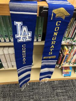 Dodgers Graduation Stole
