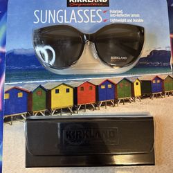 Kirkland Signature KS17 M49 Polarized Sunglasses Black/Crystal