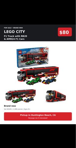 Lego F1 City 60445