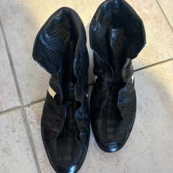 Adidas × Y-3 × sneakers Yohji Yamamoto shoes leather boxing shoes high top 