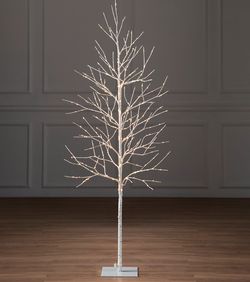Lit Winter Birch Led Tree 6ft indoors Outdoors