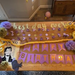 Rapunzel Themed Party Decorations