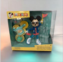 Disney Parks Play In The Park Mickey Doll and Accessories New w Box