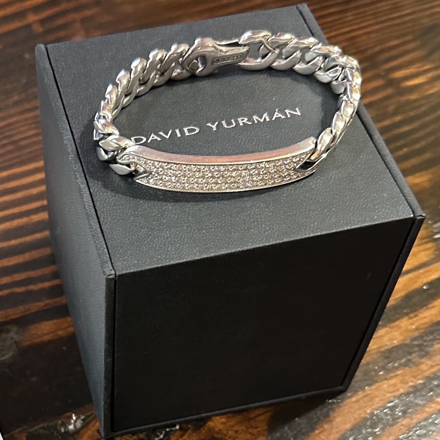 David Yurman White Diamond Bracelet 