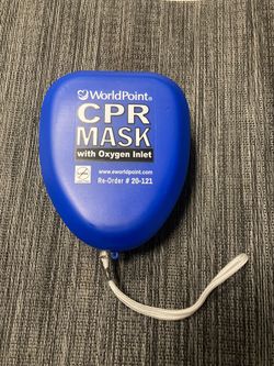 CPR Pocket Mask with Hard Case