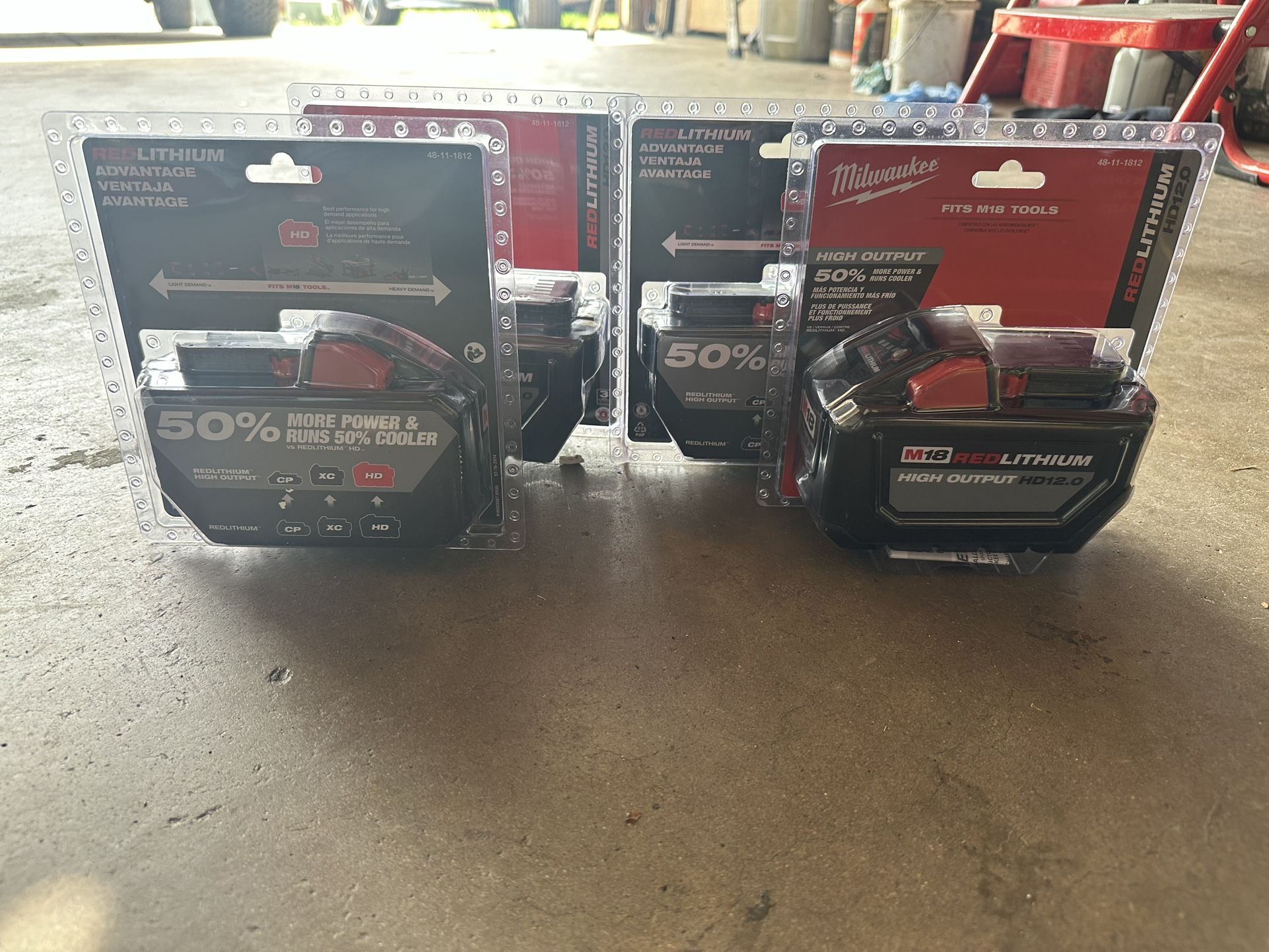 Milwaukee 12.0 Batteries